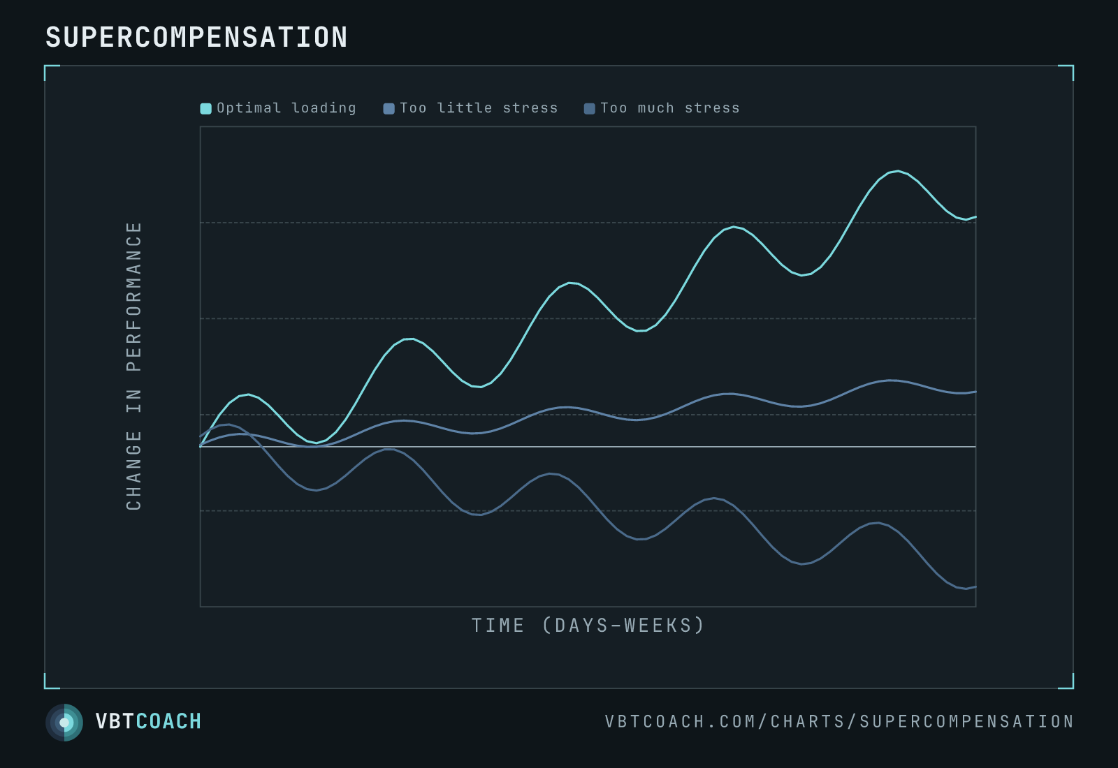 Supercompensation — VBTcoach chart export
